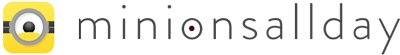 Minionsallday logo