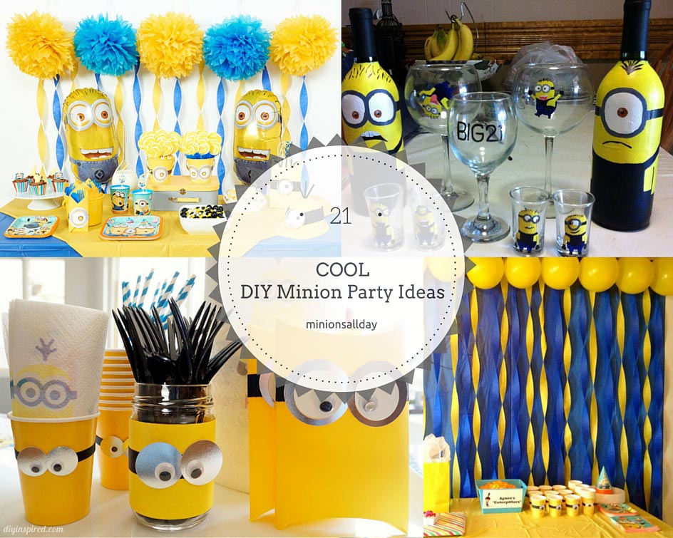 21 Cool DIY Minion Party Ideas